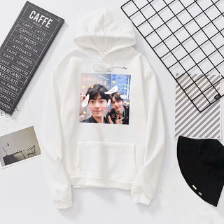 Áo Hoodie in hình Vương Nhất Bác Tiêu Chiến áo thun nỉ dài tay