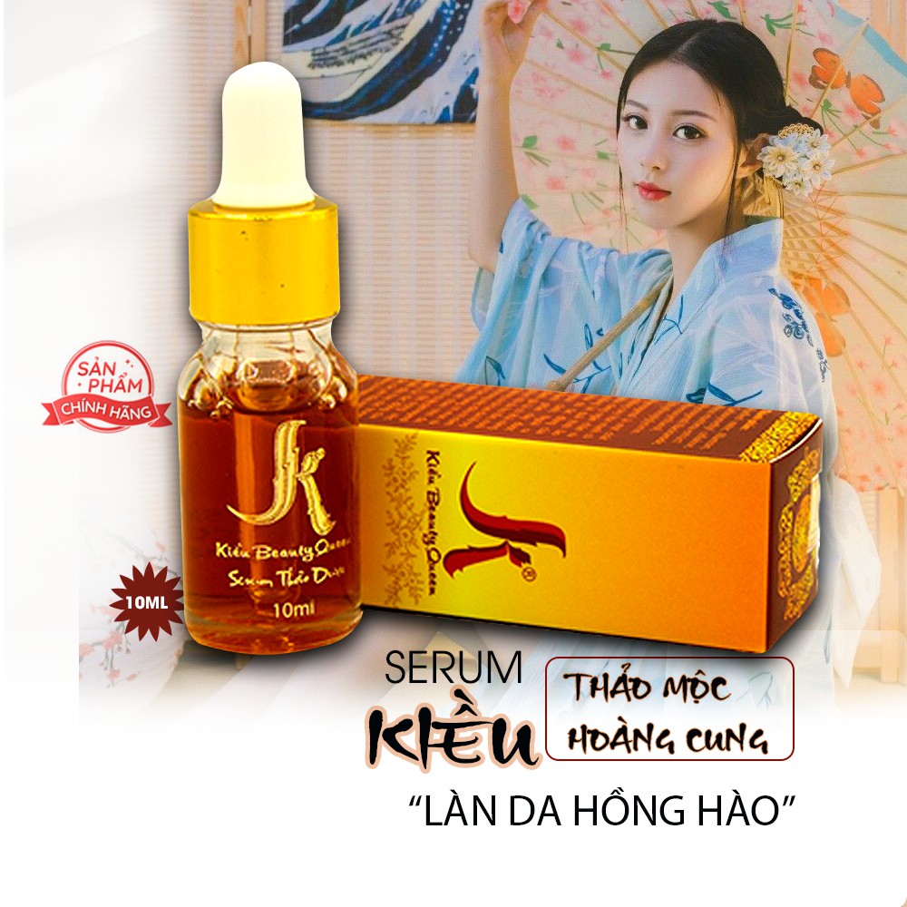 [CHÍNH HÃNG]Bật Tông Trắng Hồng&amp;Giảm Thâm  - Serum Kiều Beauty Queen (10ml)