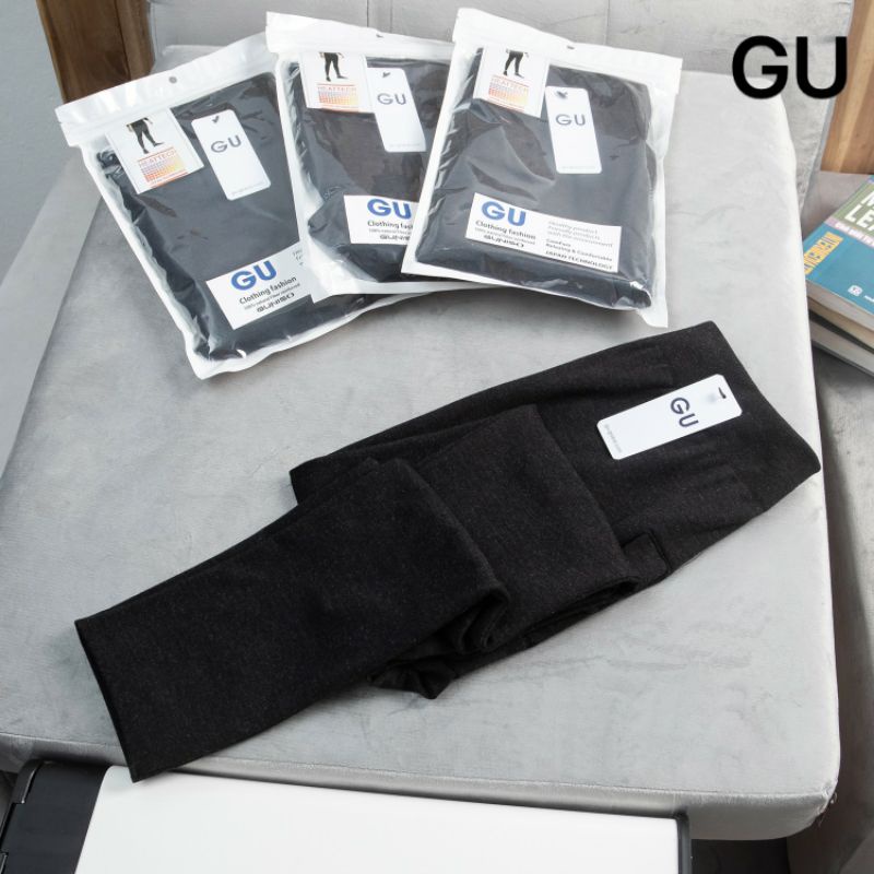 Quần Giữ Nhiệt Nam Lót Nỉ Gu Xuất Nhật Không Sổ Lông
