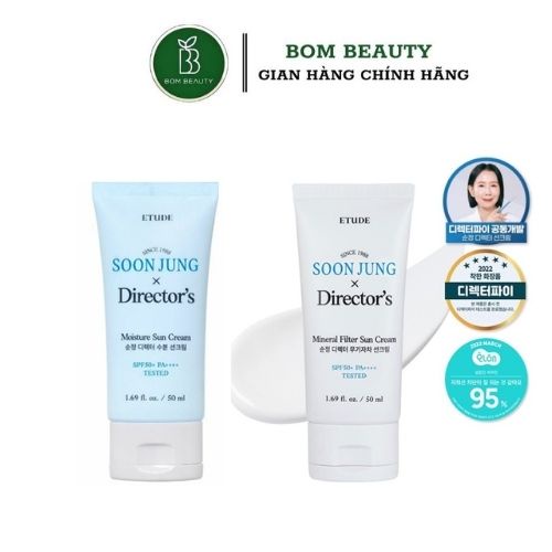 Kem chống nắng Etude House Soon Jung x Director's Sun Cream 50ml