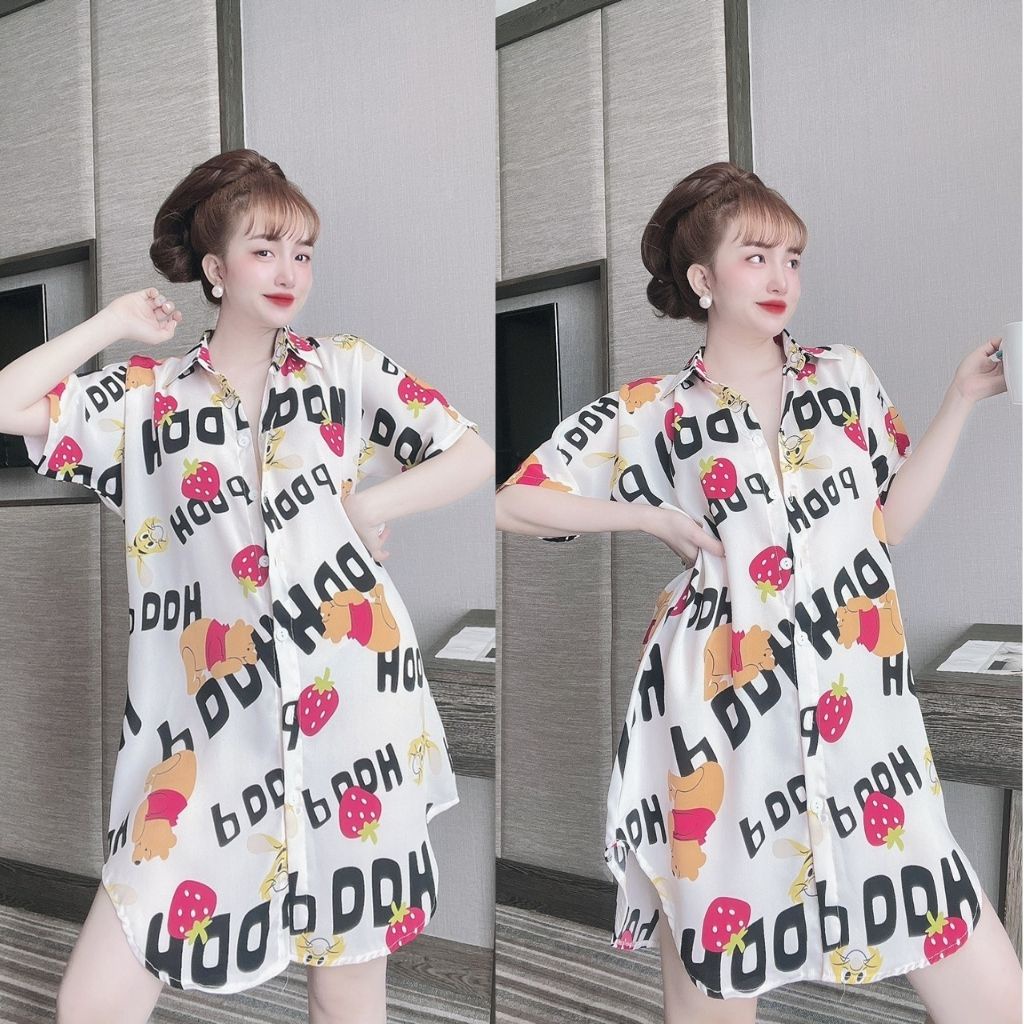 Váy ngủ sexy BIGSIZE, Đầm ngủ sexy lụa Mango Chất Siêu Mát Dáng Siêu Xinh &lt; 68Kg