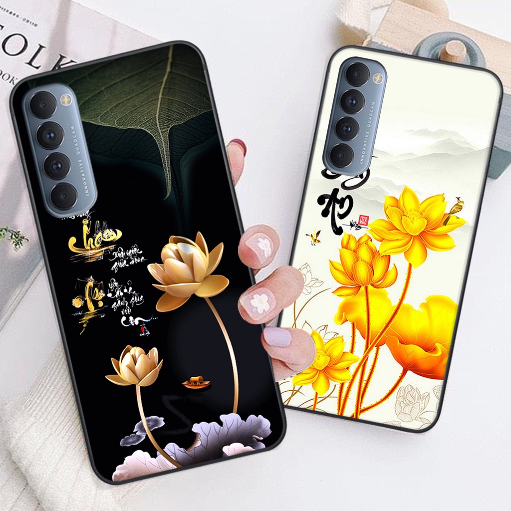 Ốp lưng Oppo RENO 4 / RENO 4 PRO in hình chữ tài chữ lộc, Cha Mẹ, bình an SIÊU ĐẸP