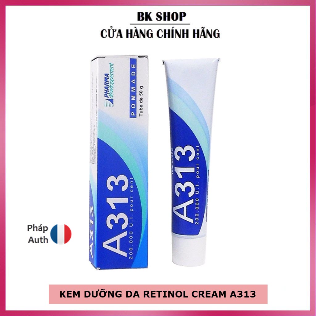 Kem Dưỡng Da Retinol Cream A313  50g Pháp ngăn lão hóa, giảm mụn, mờ thâm nám