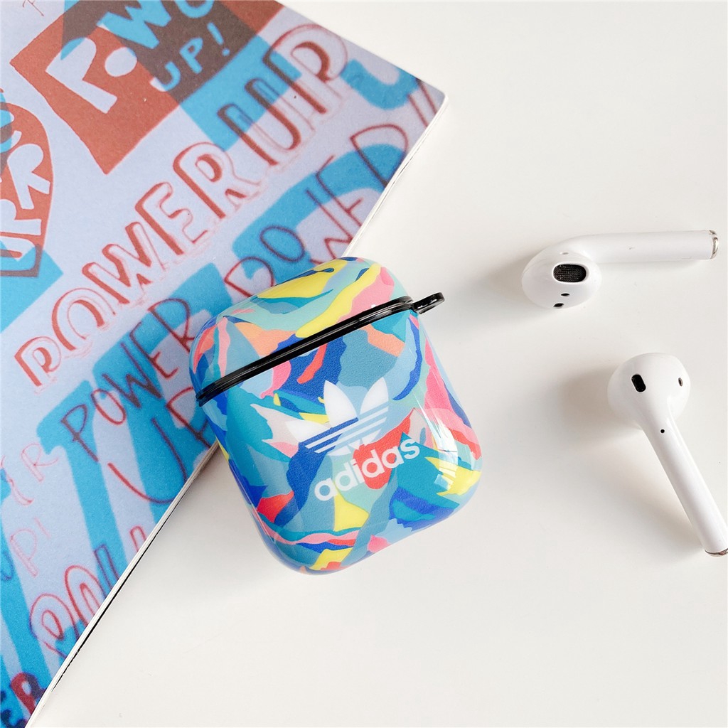 Vỏ nhựa mềm họa tiết clover cho hộp sạc tai nghe AirPods/AirPods Pro