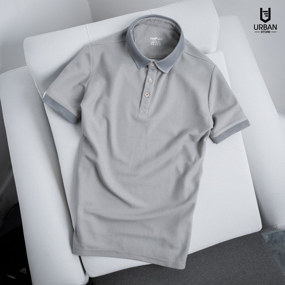 Áo Polo Nam, chất vải Modal, thiết kế Cổ Dệt cooPure 💖 Urban store | BigBuy360 - bigbuy360.vn