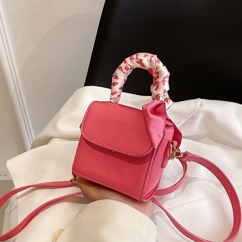 Túi Đeo Chéo Hình Vuông mini Thời Trang Phong Cách Pháp 2022 Cho Nữ