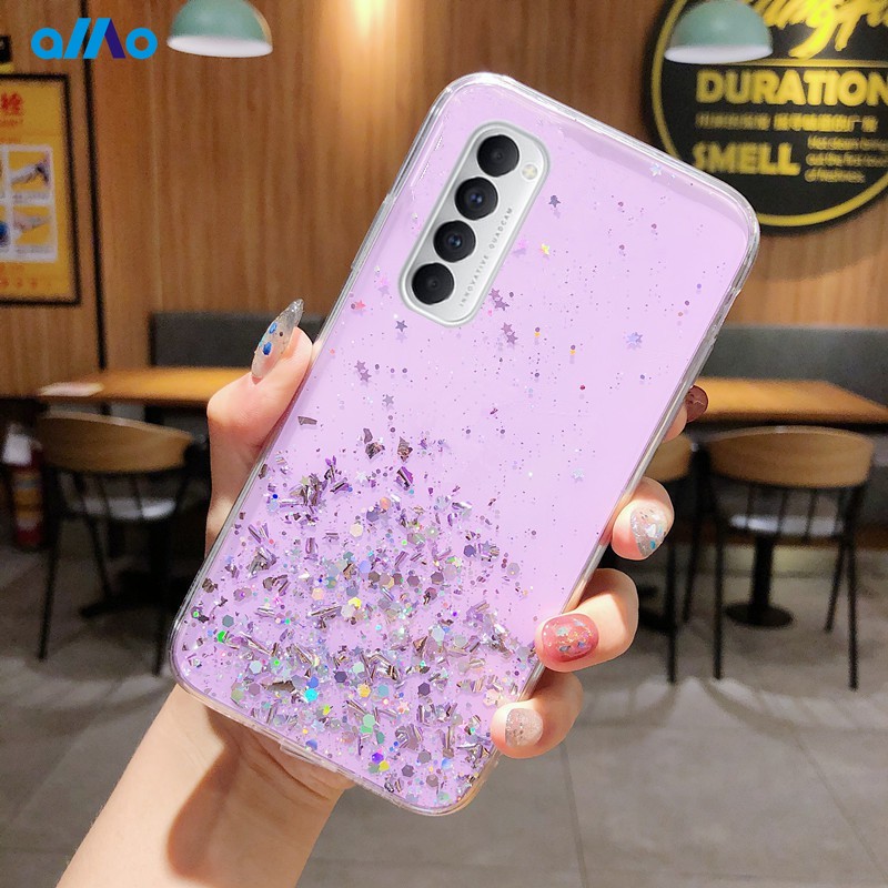 Ốp Lưng Kim Tuyến Nước Cho OPPO Reno 11 A18 reno 10 A18 Reno6 Z Reno6 Pro 5G Reno6 5G A16 Reno5 5g Oppo A54 A74 A94 Find X3 Pro 5g