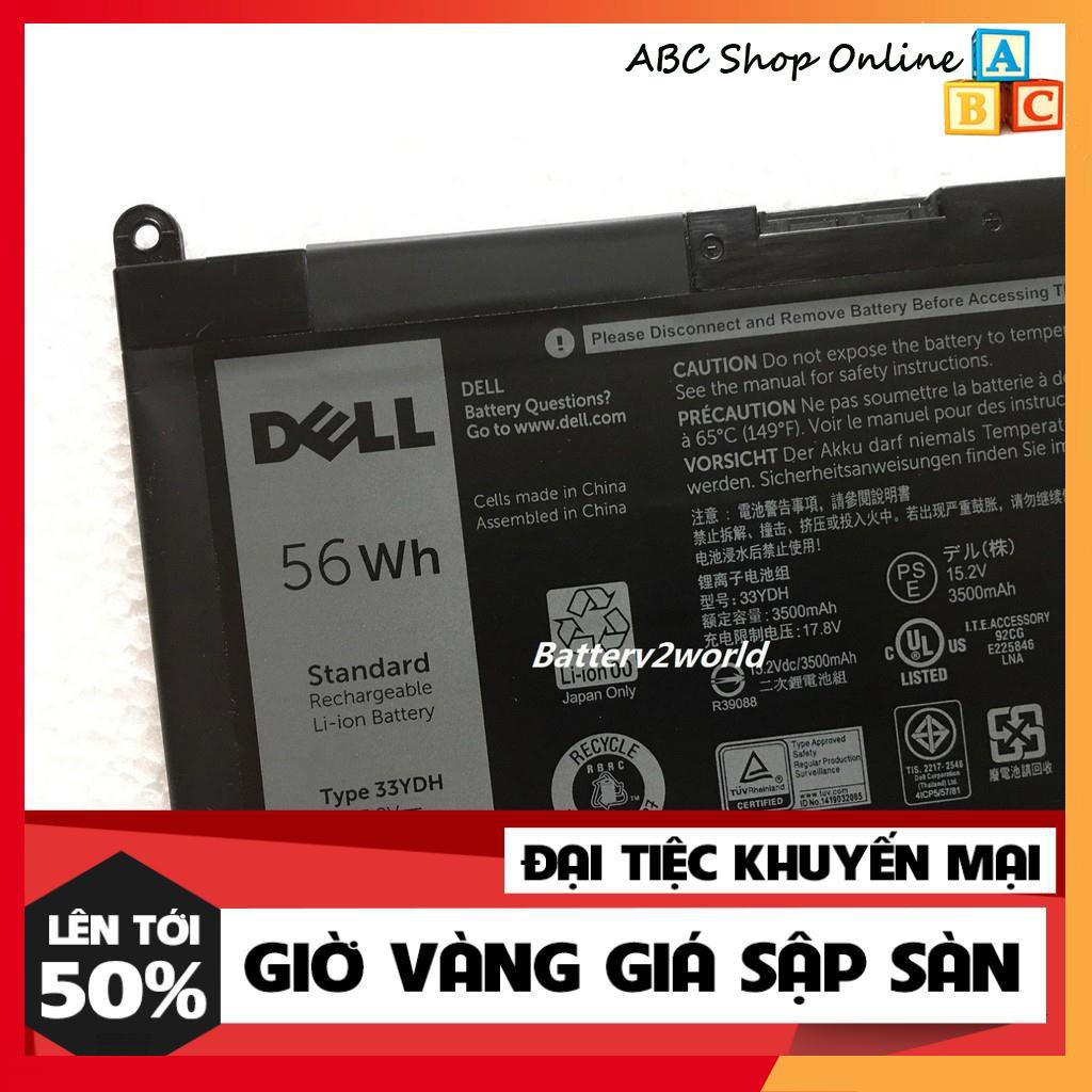 Pin Dell Inspiron 17 7778 7779 33YDH, 15 7577, 17-7000 7773, 13 7353  Series 15.2V - 56Wh HÀNG ZIN