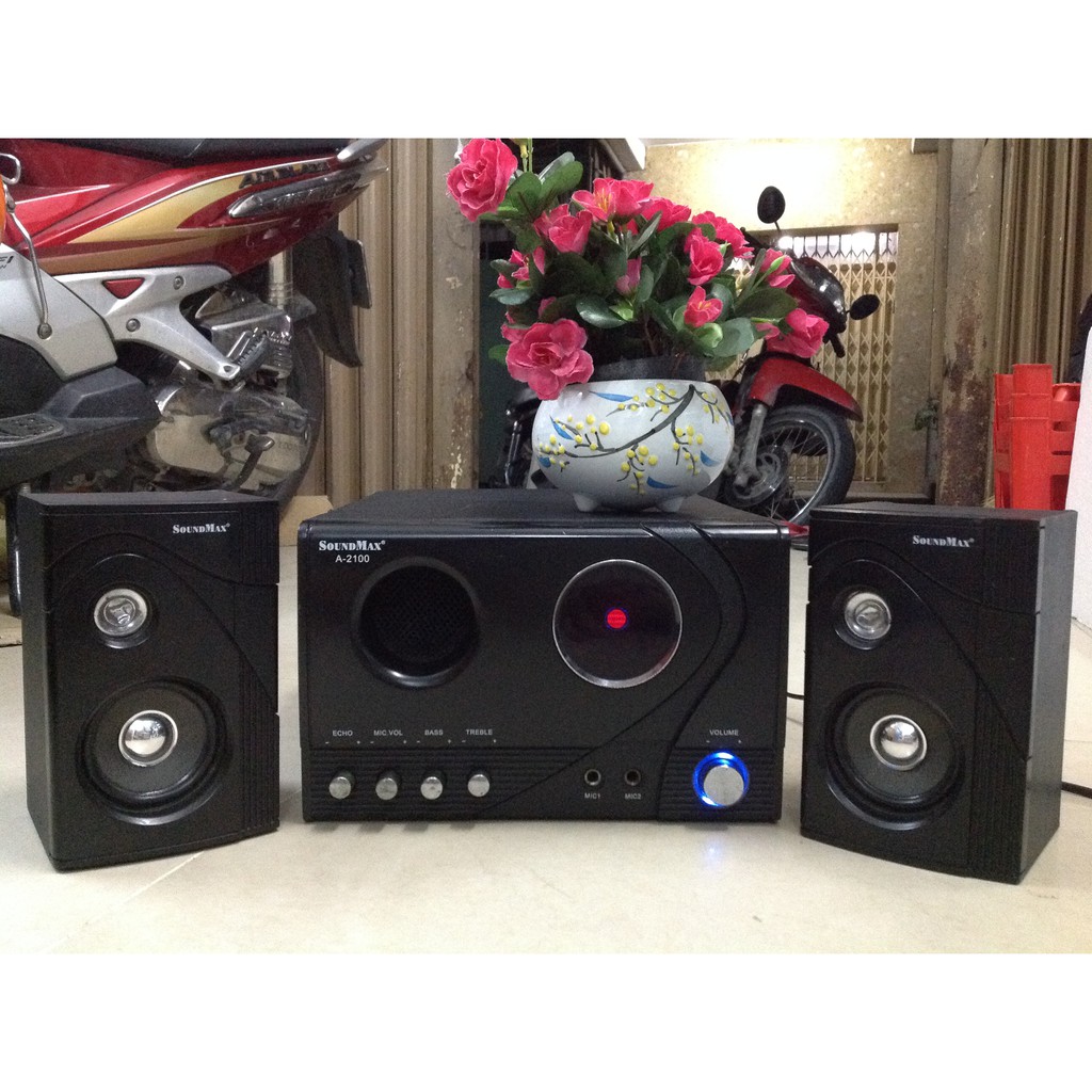 Bộ Soundmax 2/1 A-2100 nghe điện thoại vi tính