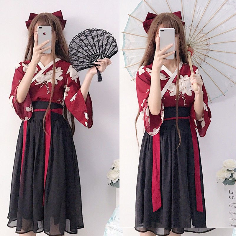 Bộ Hán Phục Truyền Thống Phong Cách Trung Hoa Xinh Xắn Cho Nữ