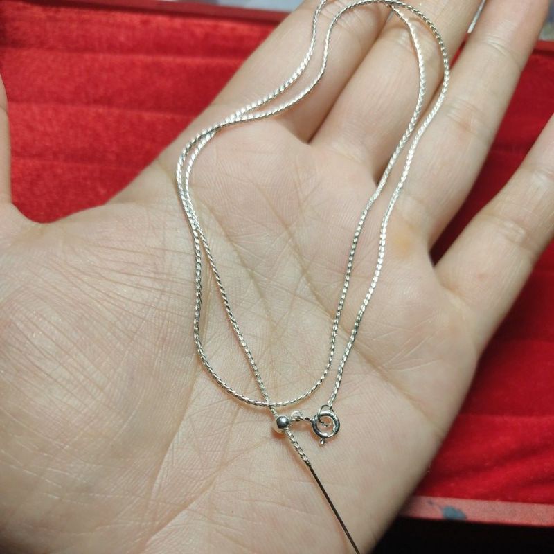 DÂY CHUYỀN BẠC XỎ ĐÁ LU THỐNG