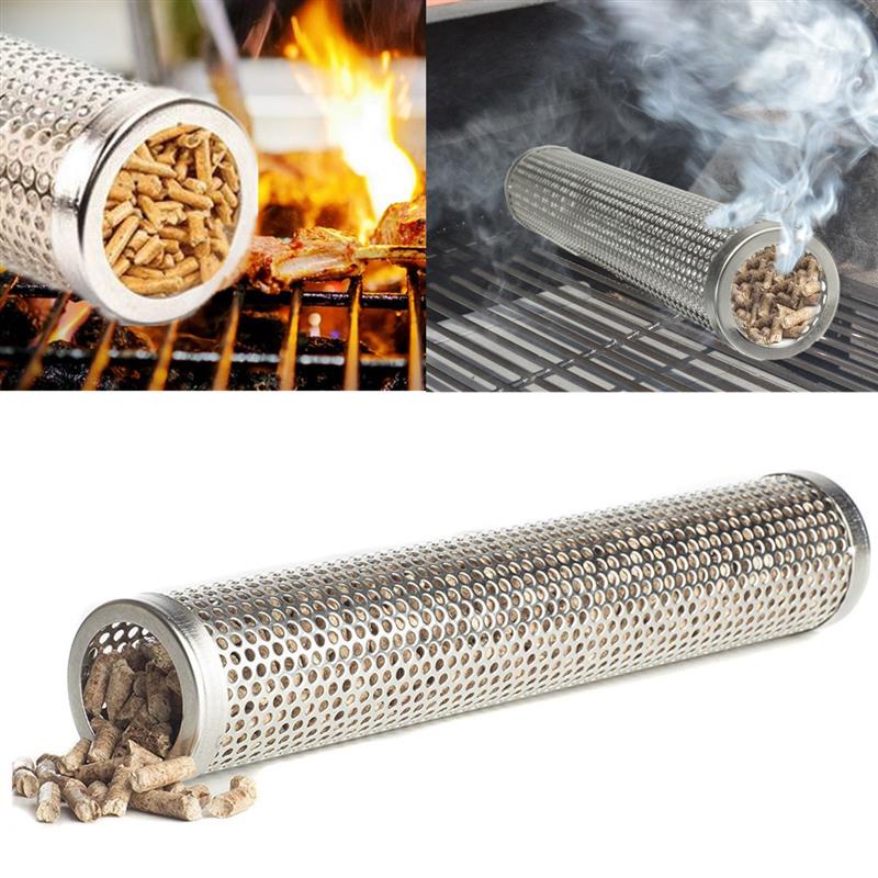 Ống Lưới Tròn Bằng Thép Không Gỉ Cho Lò Nướng BBQ Ngoài Trời
