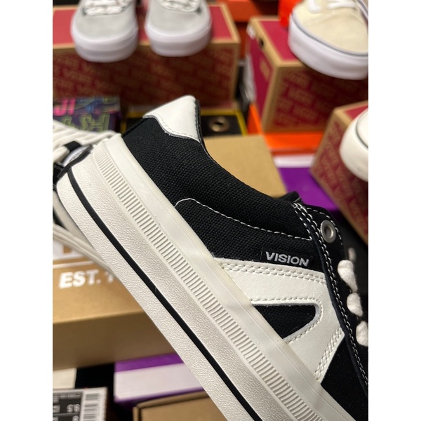GIÀY VANS VISION OLD CRIRKUS BLACK BASIC LAI AU