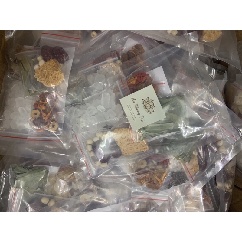 Chè tuyết yến saffron 400gr nguyên liệu nấu chè dưỡng nhan