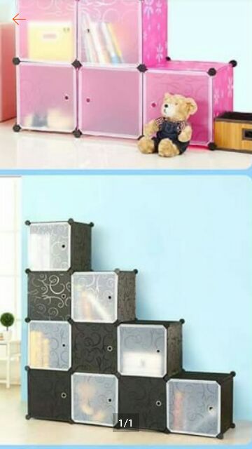 Tủ nhựa lắp ghép 10 ô size lớn