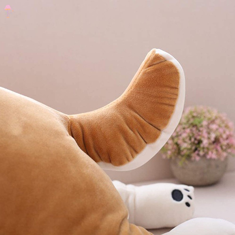 GẤU BÔNG GỐI ÔM CHÓ SHIBA INU NGỦ SAY SIÊU CƯNG (28CM---&gt;70CM) CHẤT VẢI MINISO MỀM MỊN