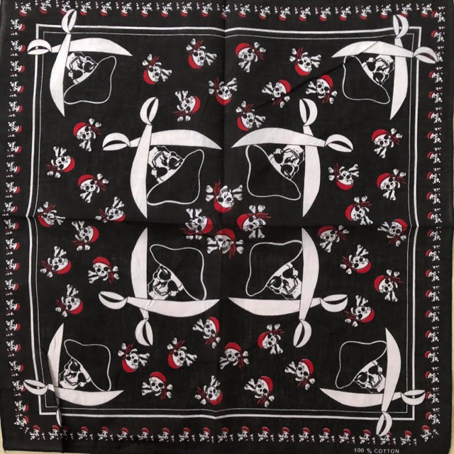 Khăn bandana (đầu lâu hải tặc)