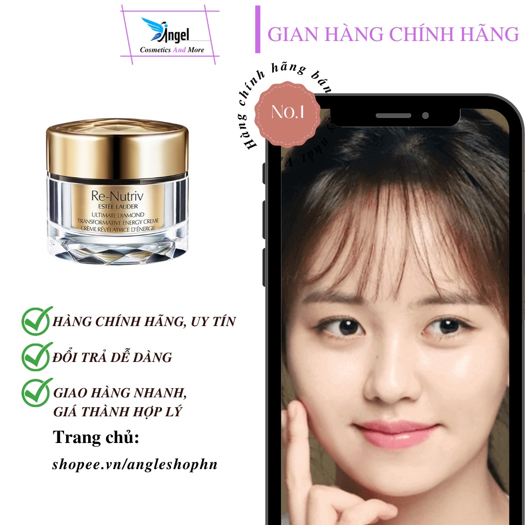Kem Dưỡng Da Estée Lauder Re-Nutriv Ultimate Diamond Transformative Energy Creme 5ml