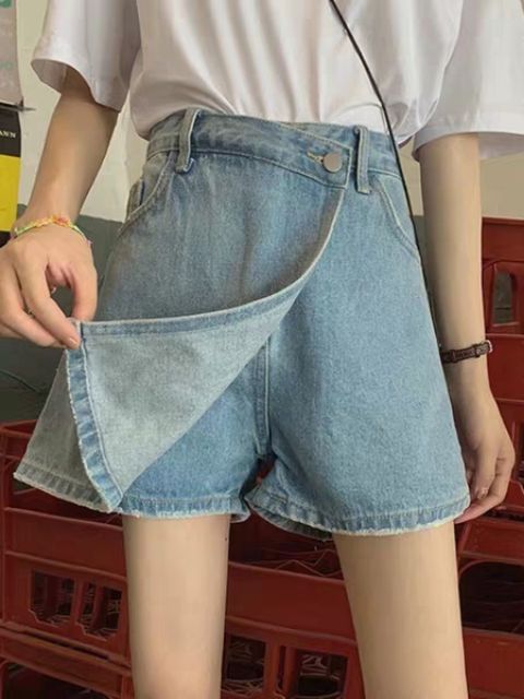 Quần soóc jeans giả váy ulzzang style