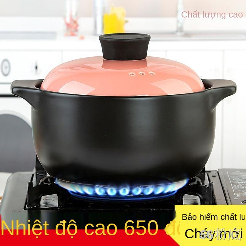 RHầm canh ga nồi canh bếp từ gia dụng nồi hầm lưỡng dụng nồi đá nồi sứ chịu nhiệt cao nồi đất soong