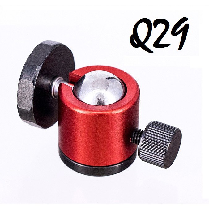 Ball head Q29 chuẩn ốc 1/4 xoay 360 gắn Tripod