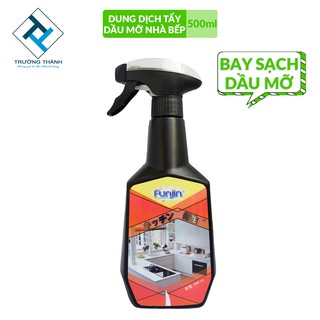 Dung dịch tẩy dầu mỡ nhà bếp Funjin Nhật Bản (sạch bóng, tạo cảm giác thư giãn khi sử dụng) 500mL - NppTruongThanh789