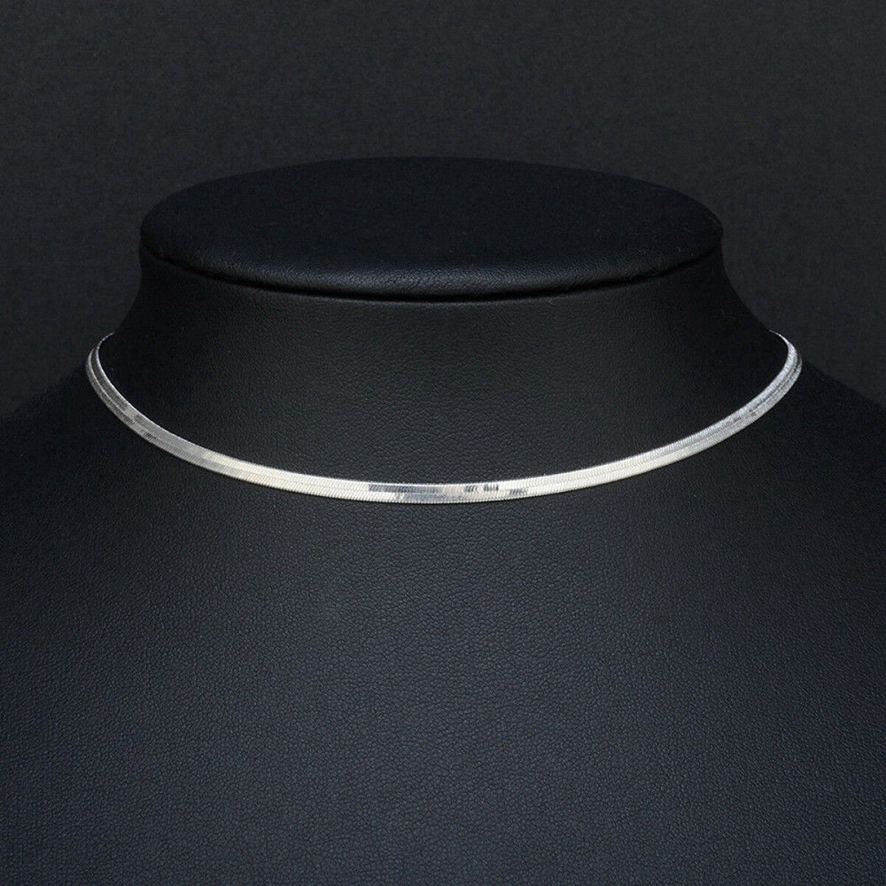 1 Vòng cổ kiểu da rắn thiết kế đơn giản thời trang