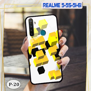 Ốp lưng kính Realme 5i/ 6i- hình 3D