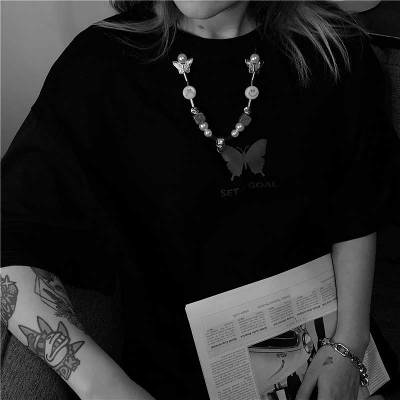 Dây Chuyền Mặt Xúc Xắc Mặt Cười Thời Trang Phong Cách Hip Hop 22641