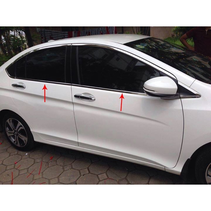 Nẹp 4 chân kính Honda City 2015-2020