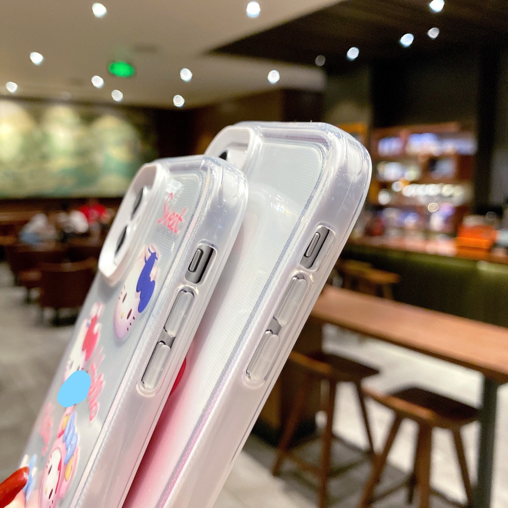 Ốp Điện Thoại Tpu In Hình Hoa Chống Sốc Thời Trang Cho iPhone 14 / 13 / 12 / 11
