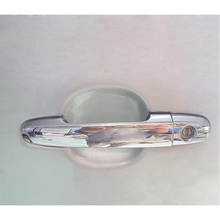 Bộ ốp Tay Nắm Cửa Xe Toyota Vios Mạ Crom 2014-2018