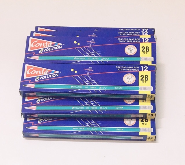Hộp 12 bút chì evolution