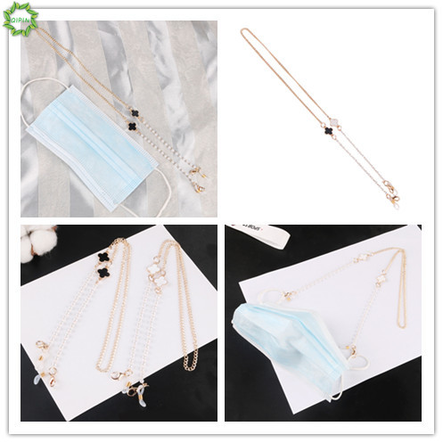 Dây Đeo Kính Chống Lạc Đính Ngọc Trai Giả Xinh Xắn 72cm