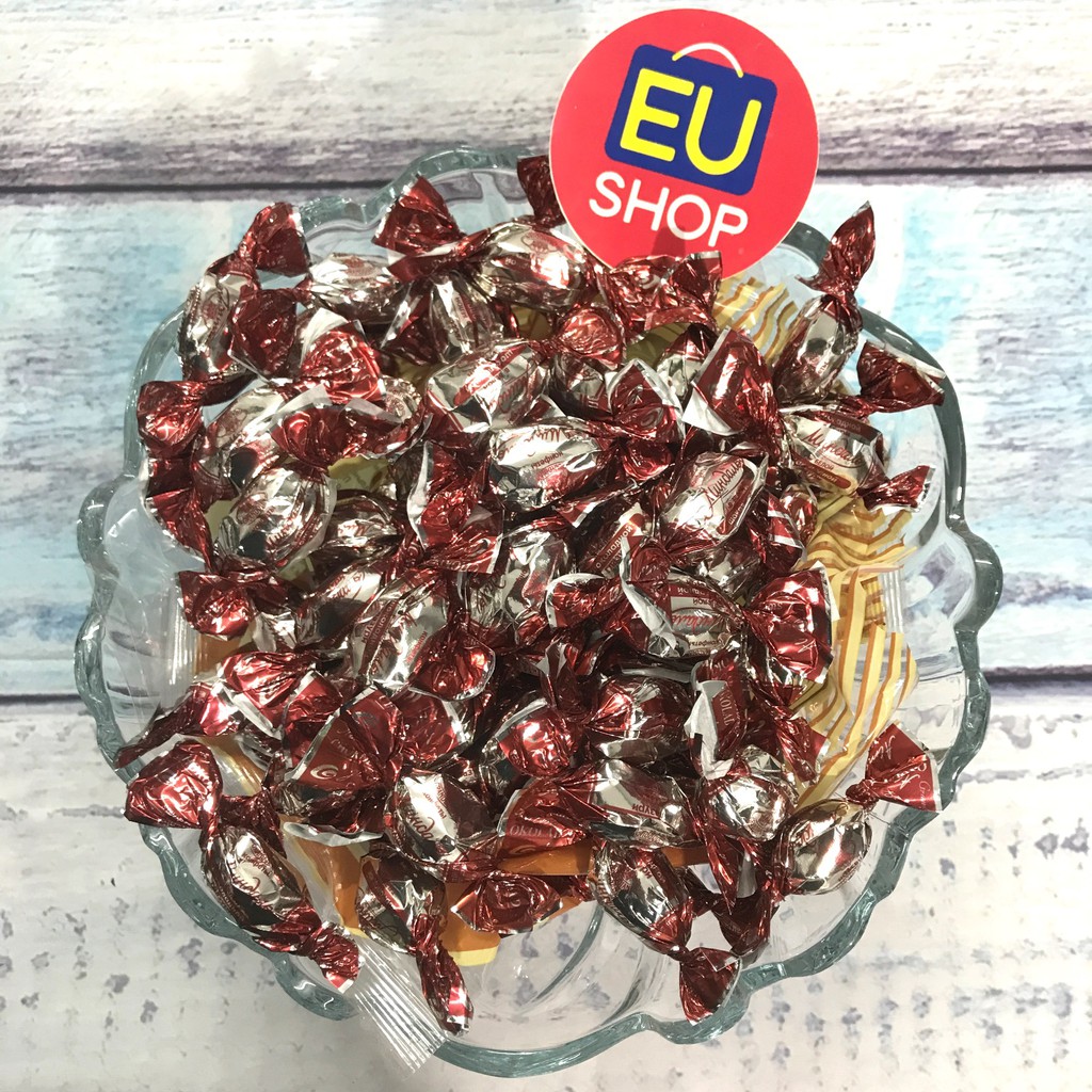 Kẹo socola trắng bọc hạnh nhân Granddian Túi 450 Gr