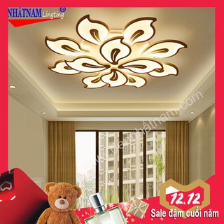 Đèn ốp trần hiện đại 12 cánh V20