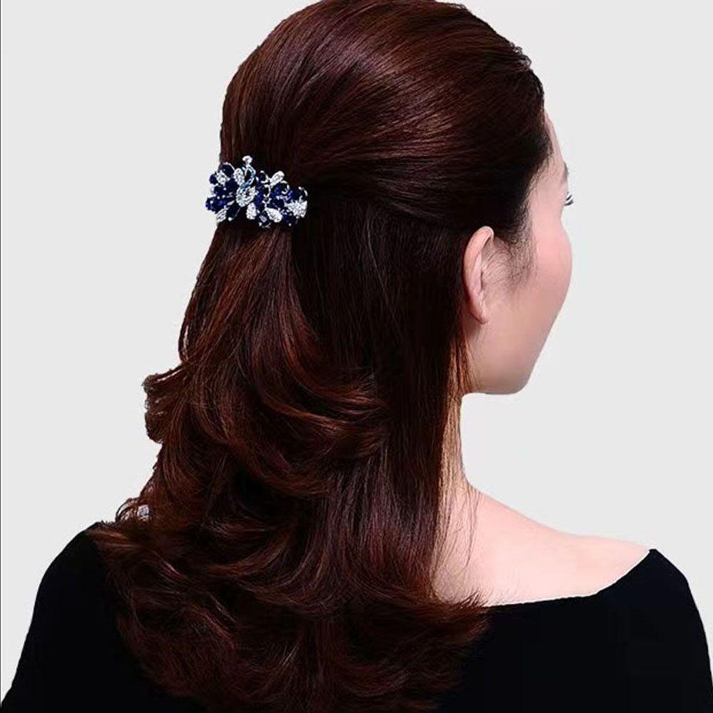 Kẹp Tóc Đuôi Công Thời Trang Thanh Lịch VANES1 Giá Đỡ