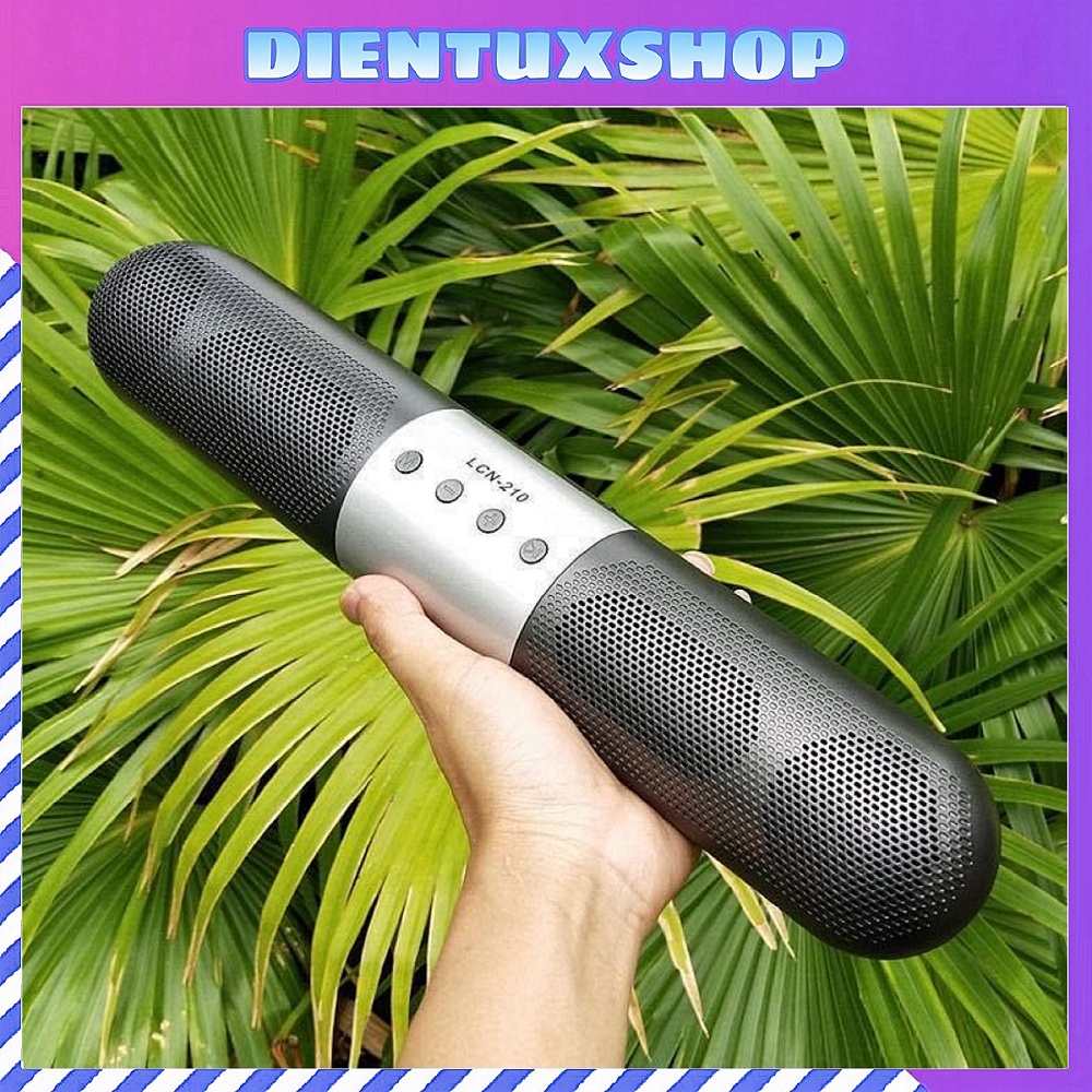 Loa bluetooth không dây công suất lớn LCN-210 siêu bass hỗ trợ nghe nhạc usb thẻ nhớ cổng 3.5mm