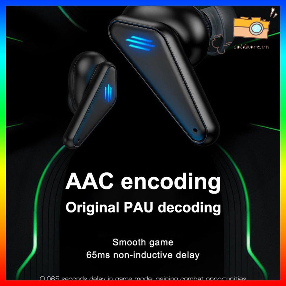Tai Nghe Chơi Game Không Dây Có Đèn Led Và Âm Thanh Siêu Trầm