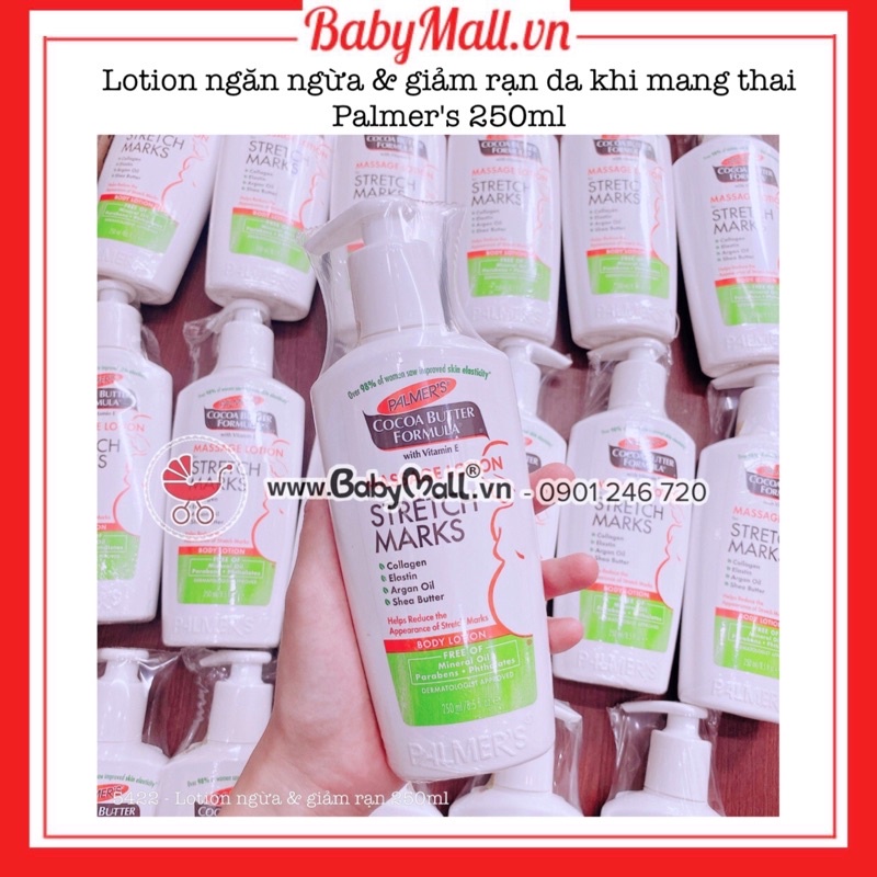 L.otion ngăn ngừa và làm giảm rạn da khi mang thai Palmer's 250ml 5422
