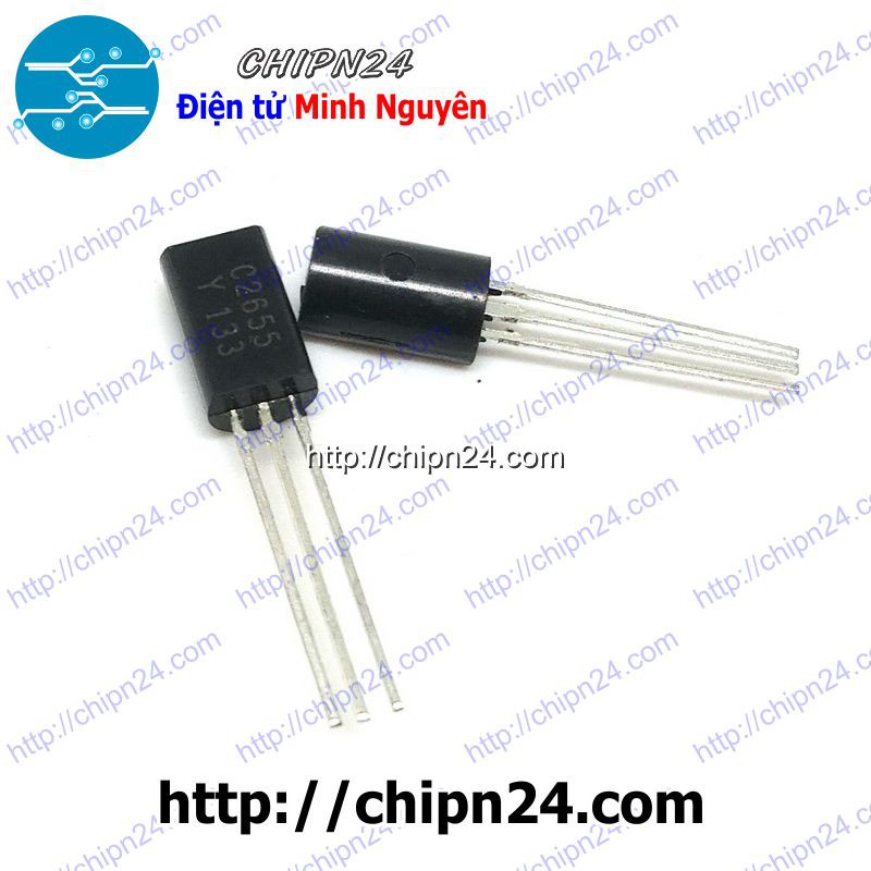 [5 CON] Transistor C2655 TO-92 NPN 2A 50V (2SC2655-Y C2655-Y 2655)