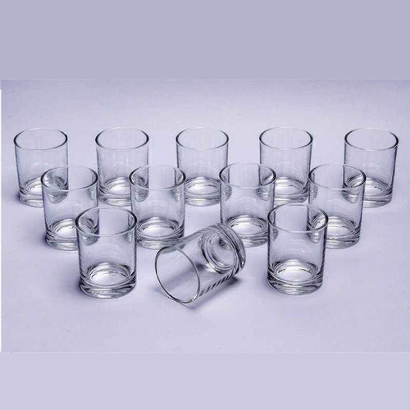 Ly làm nến/ly cà phê lùn/ly yaourt/ ly pantacota thuỷ tinh 60ml/70ml bao đẹp