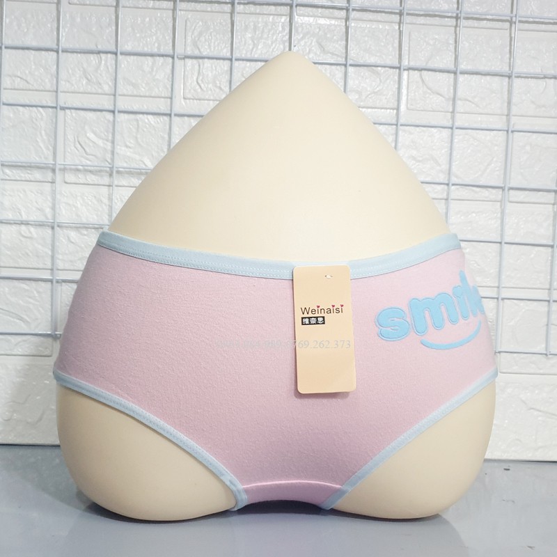 Quần lót nữ cotton QN.05 chữ đẹp trẻ trung cho chị em - ẢNh shop tự chụp