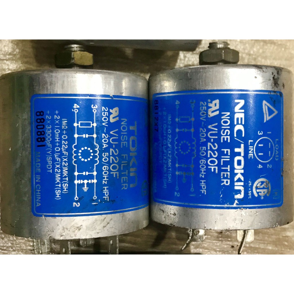 Lọc nguồn 1 chiều 250V/15A