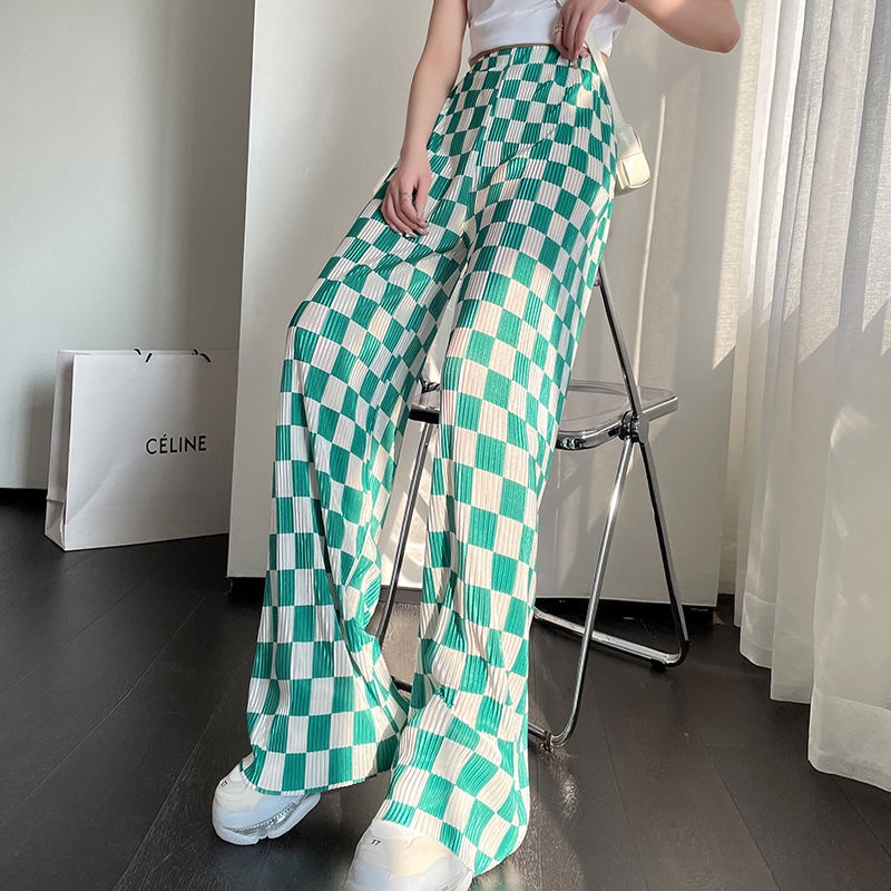 Quần Dài Lưng Cao Thiết Kế Mới Kiểu Dáng Đơn Giản Thời Trang Mùa Hè Dành Cho Nữ