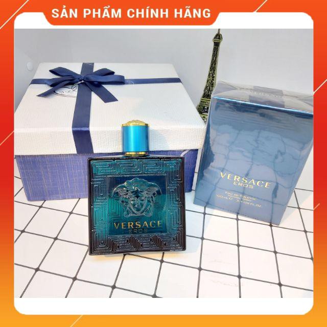 Nước Hoa Versace Eros 100ml  FREE SHIP  Nước Hoa Nam Có Độ Lưu Hương Lâu, Nam Tính, Mạnh Mẽ , Đàn Ông Đích Thực✌