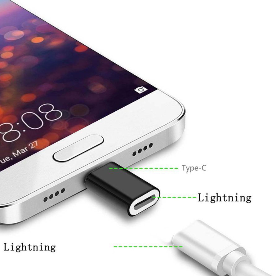 Đầu chuyển đổi cổng Micro USB sang Type-C tiện ích cho điện thoại Android Huawei Xiaomi Samsung OPPO