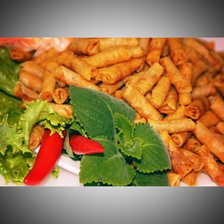 Sỉ 3KG CHẢ GIÒ TÔM SẤY MINI ĂN LIỀN VỊ CAY