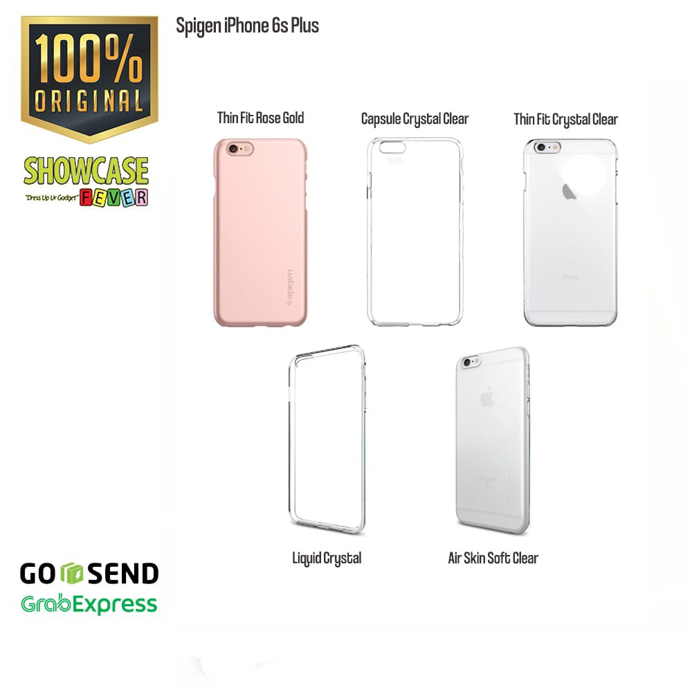 Spigen Ốp Lưng Dẻo Hình Viên Thuốc Cho Iphone 6s Plus 6 Plus