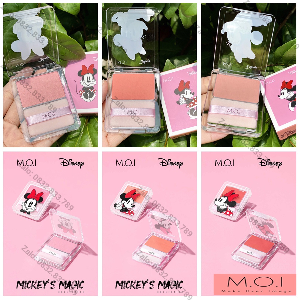 Má hồng Hồ Ngọc Hà MOI Cosmetics bản giới hạn - tự nhiên siêu mịn【CAM KẾT HÀNG CHÍNH HÃNG®】‎‎ | BigBuy360 - bigbuy360.vn